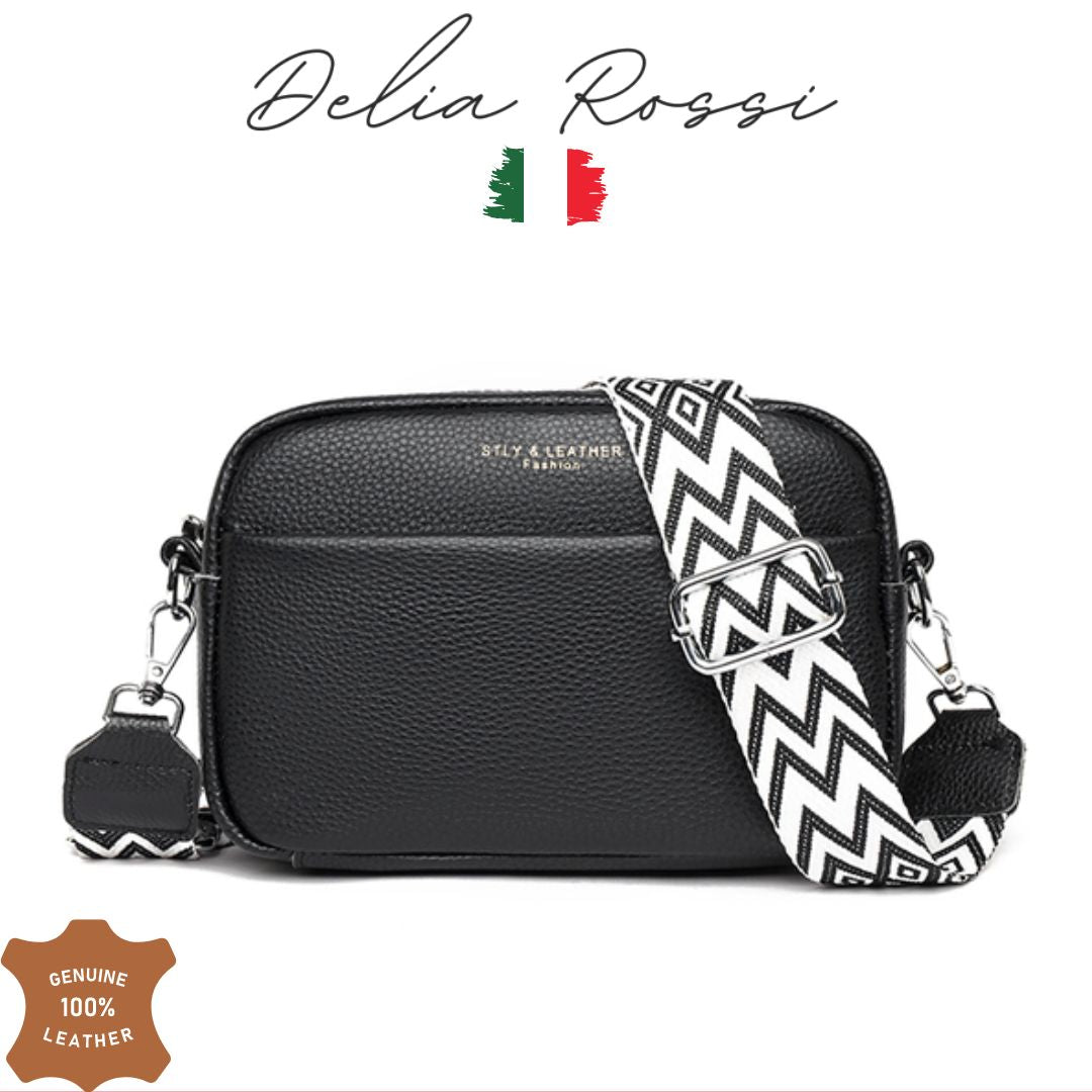 Bruno Rossi Calfskin Leather Shoulder bag Italy