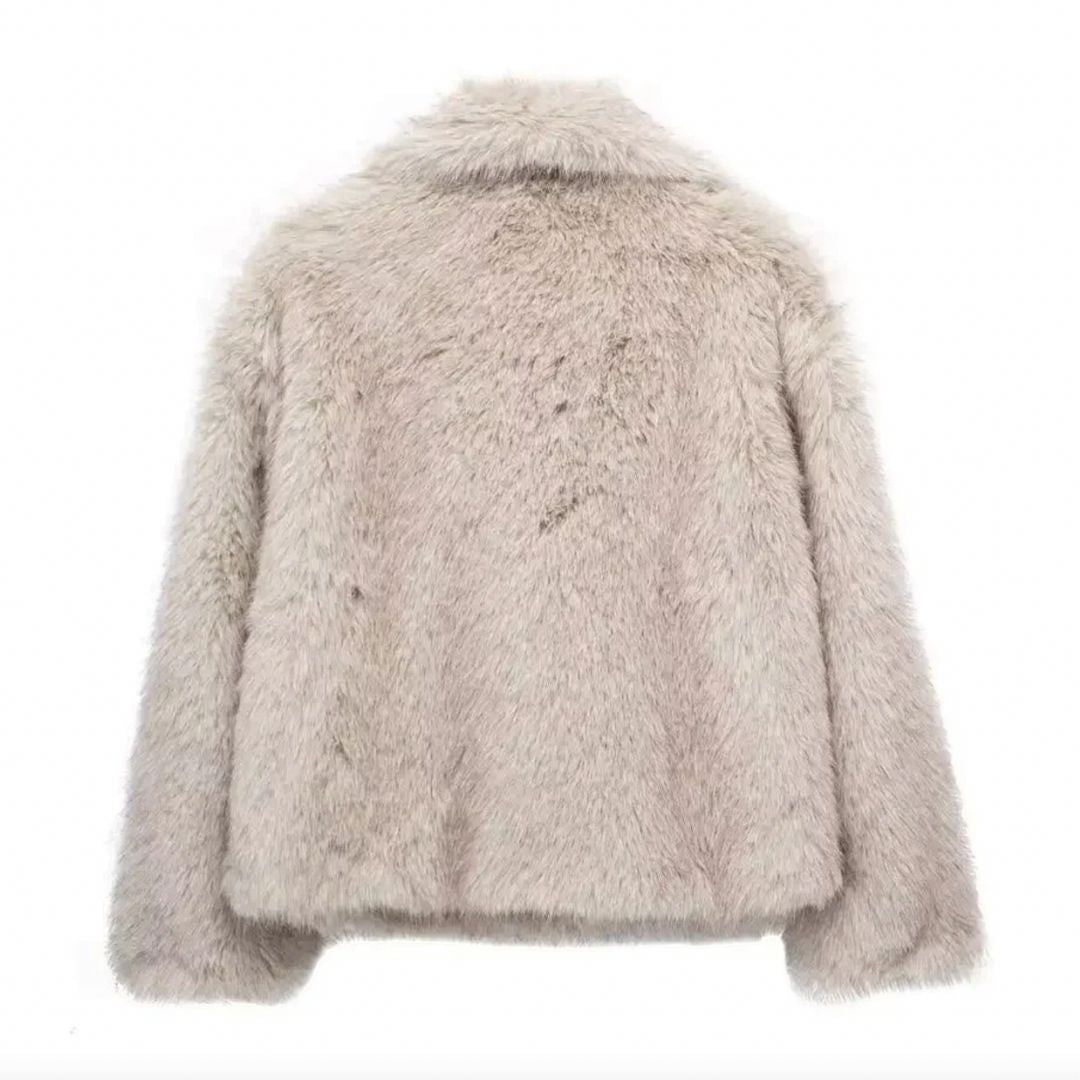 DELIA ROSSI |ECO Fur Coat